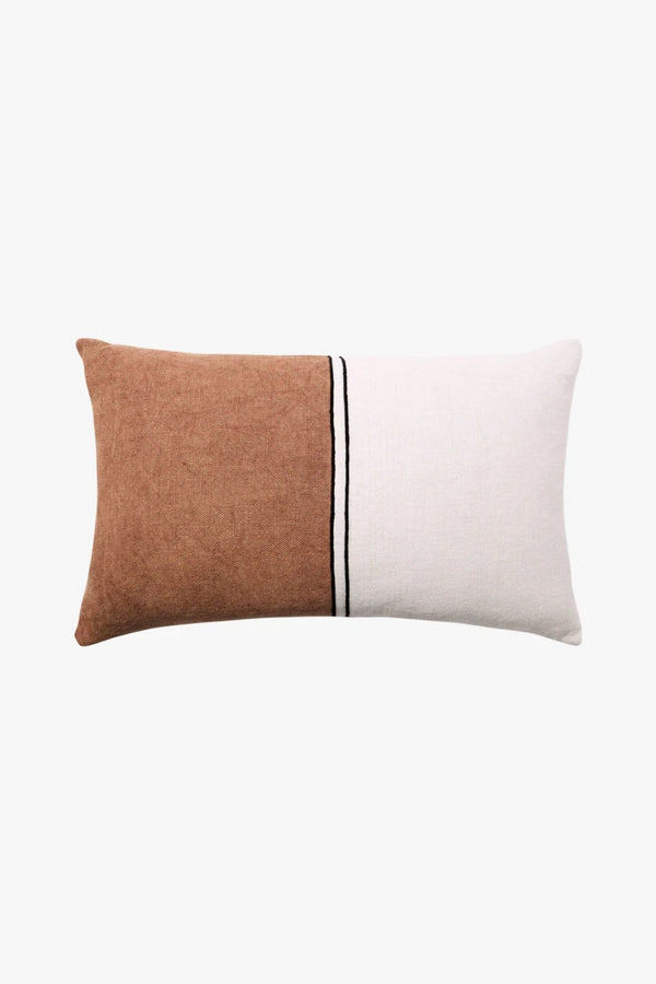 DUET BAKED CLAY RECTANGLE CUSHION