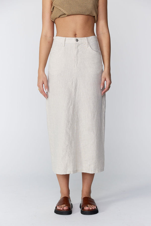 DENVER LINEN SKIRT