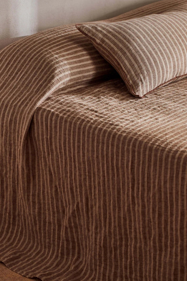 AVA STRIPE TOFFEE LUMBAR