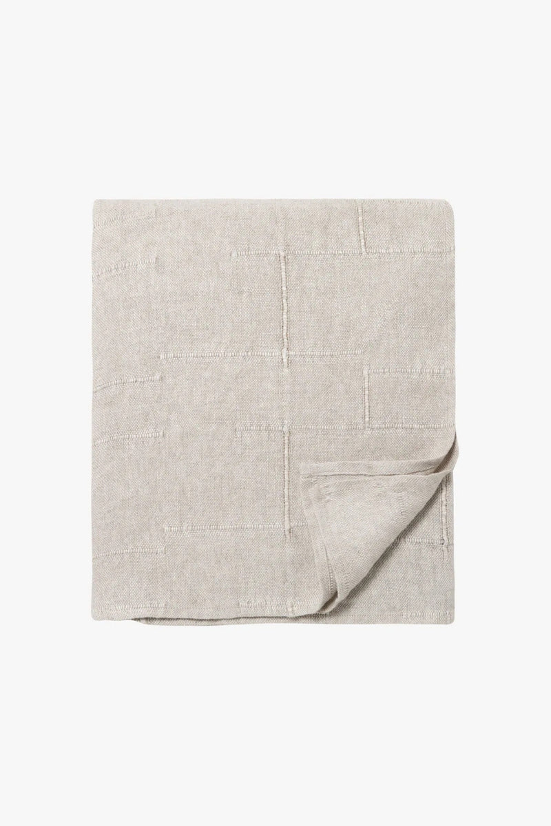 PALERMO NATURAL LINEN BED COVER